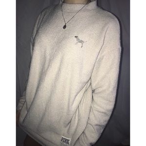 VS PINK- off-white pullover